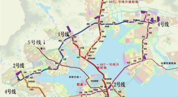 广东省轻轨路线图，连接繁华与未来的纽带